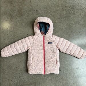 Patagonia Blush reversible  Quilted Hooded Jacket